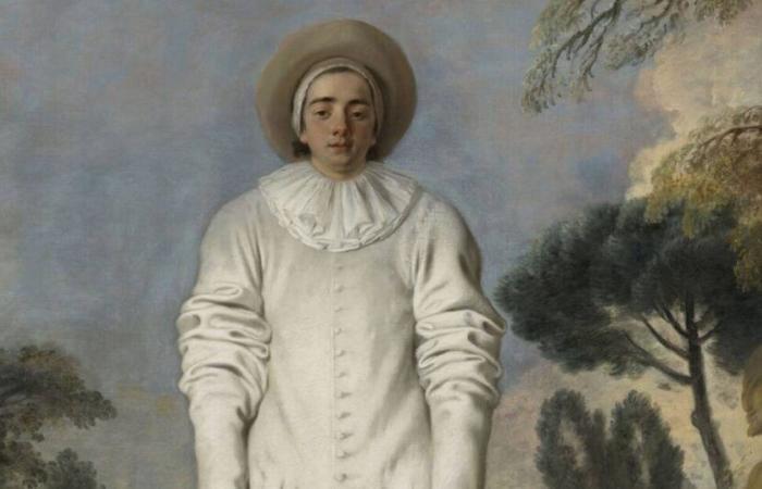 “Volver a ver a Watteau” en el Louvre, Pierrot el borrón – Libération