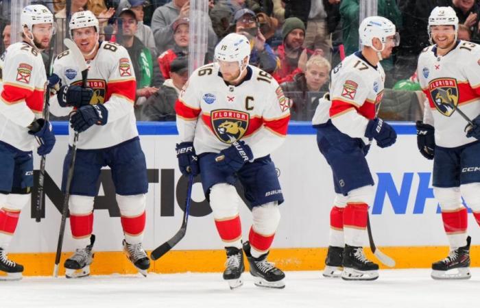 NHL: Aleksander Barkov rinde homenaje a su Finlandia natal