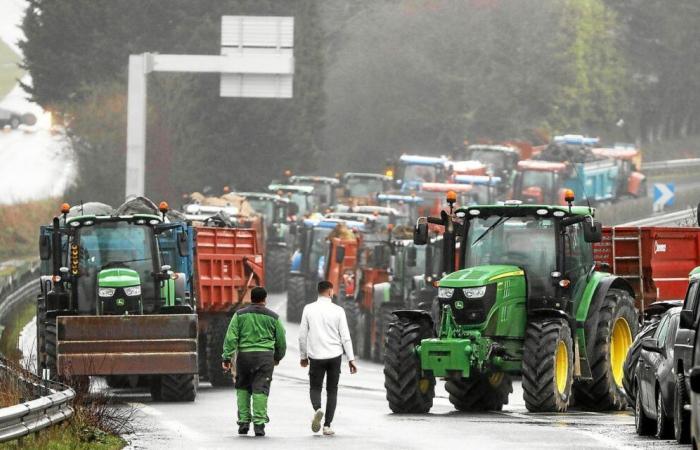 “Si no nos escuchan, no nos reiremos”: los agricultores bretones siguen presionando