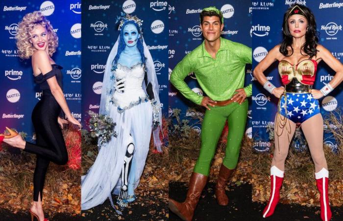 Huevo de gallina, Peter Pan y pulpo purpurina… Halloween 2024 con salsa Heidi Klum