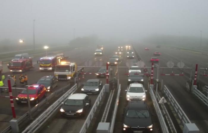 Tres muertos en un dramático accidente en la autopista A 13, en Eure