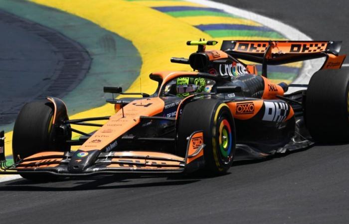 GP de Brasil: Norris domina la única sesión de entrenamientos libres