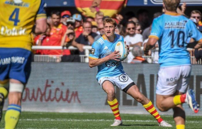 Top 14: “Tenemos que estar en la cancha desde la primera acción”, insiste el back de la USAP, Antoine Aucagne, antes de recibir a Vannes.