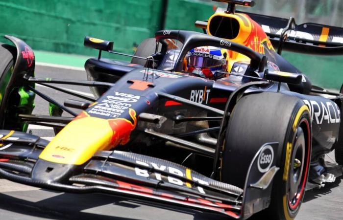 Max Verstappen sancionado en la parrilla del Gran Premio de Brasil