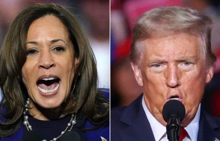 Kamala Harris y Donald Trump se enfrentan golpe por golpe sobre los derechos de las mujeres y los inmigrantes