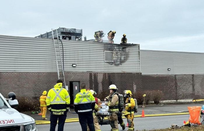 Incendio en las Galerías de Trois-Pistoles