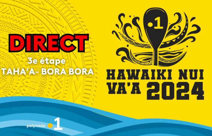 Air Tahiti vencedor de la etapa 3 entre Tahaa y Bora Bora