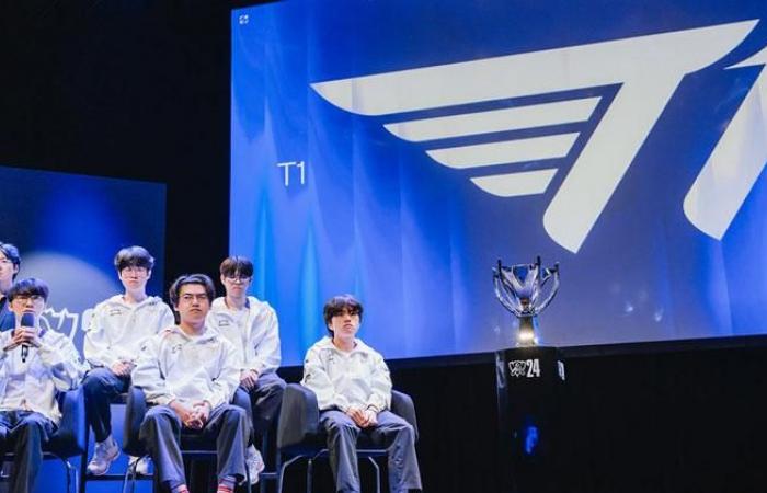 Los T1 revelaron a sus campeones para los aspectos de League of Legends del Mundial 2024