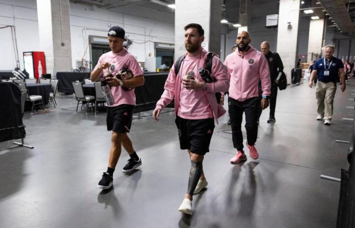 Busquets, baja para el partido de playoffs del Inter Miami ante el Atlanta United. Messi en el once inicial