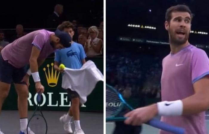 Estrella del Masters de París se rinde y se enfrenta a su rival tras lesionarse en punto de partido | Tenis | Deporte