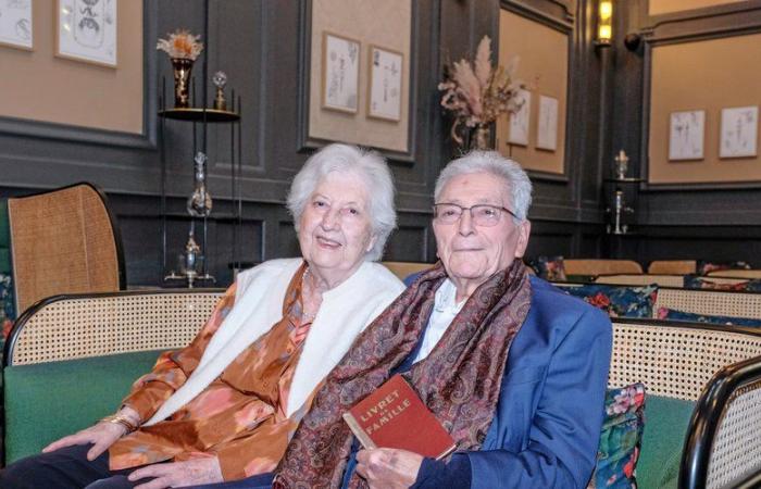 70 años después de su boda en Montpellier, Monique y Michel vuelven a decir “sí” en el Hôtel Richer de Belleval