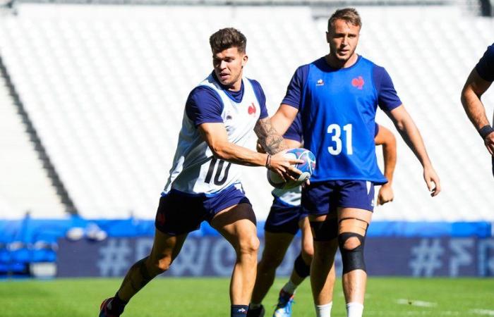 XV de Francia – “Matthieu Jalibert merece tener el número 10 de la selección francesa”, para su entrenador Yannick Bru