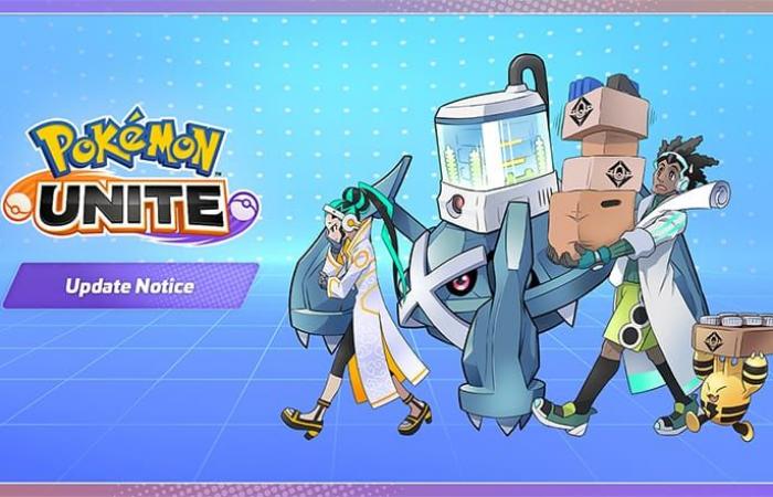 La actualización “Freezing Rush Pt. 2” de Pokémon Unite está disponible (versión 1.16.2.8)