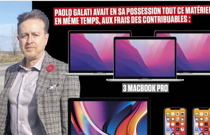 El funcionario electo de Laval, apodado el “asesor de Apple”, también realizó gastos cuestionables con la tarjeta de crédito del consejo escolar que preside.