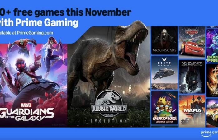 Amazon Prime Gaming: los 24 juegos ofrecidos en noviembre de 2024