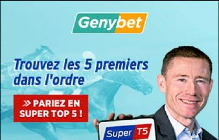 Super Top 5 Genybet: multiplica tus ganancias encontrando los primeros 5 caballos incluso fuera de orden – Flat