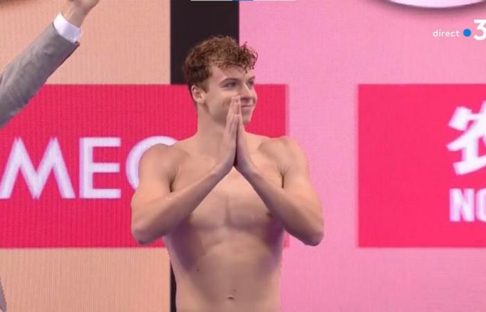 Copa del Mundo | Léon Marchand reconcilia Francia con la natación