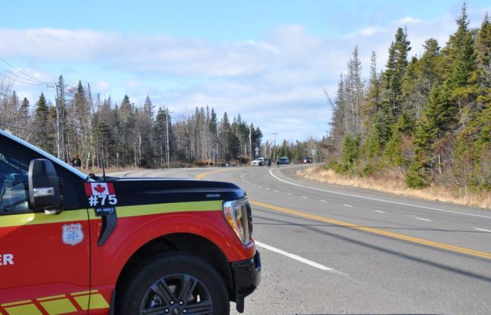 Accidente en la ruta 138 en Sept-Îles