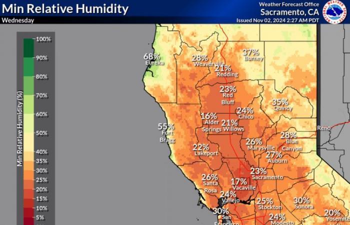 Lluvias persistentes esta mañana, la próxima semana se desarrollarán períodos de ráfagas de viento del norte