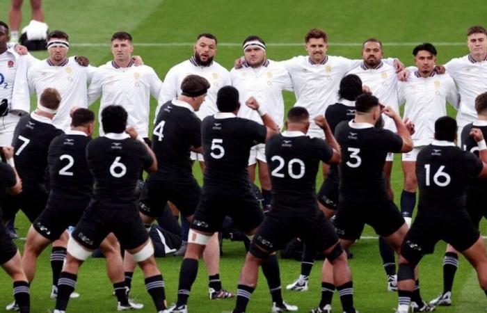 VIDEO. La haka de los All Blacks interrumpida por cánticos de la afición inglesa en Twickenham