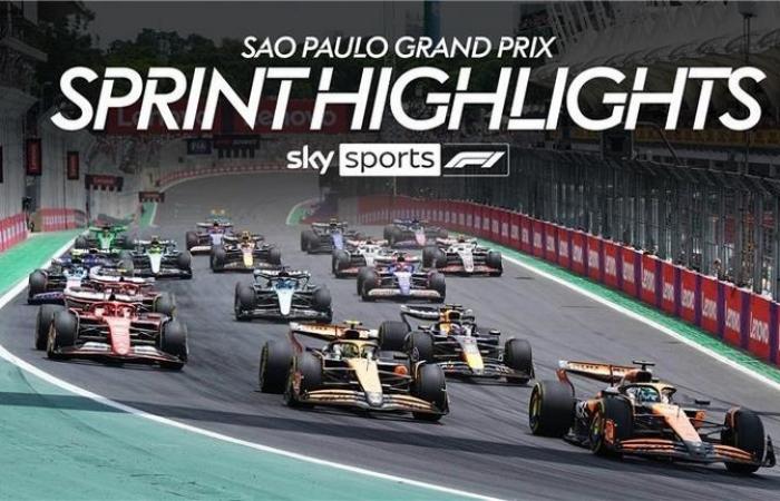 GP de Sao Paulo: Max Verstappen pierde el tercer puesto en el Sprint tras sanción por infracción del Virtual Safety Car en Interlagos | Noticias F1