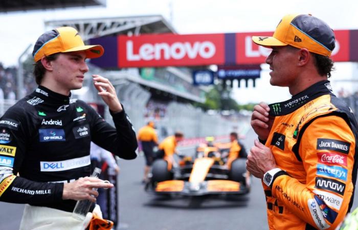 Lando Norris “no está orgulloso” de las órdenes del equipo en el Sprint de Sao Paulo, pero elogia a Oscar Piastri y McLaren por su “gran trabajo”