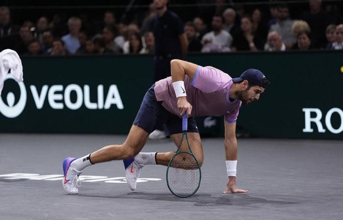 El comandante Humbert se dirige a la final del Rolex Paris Masters