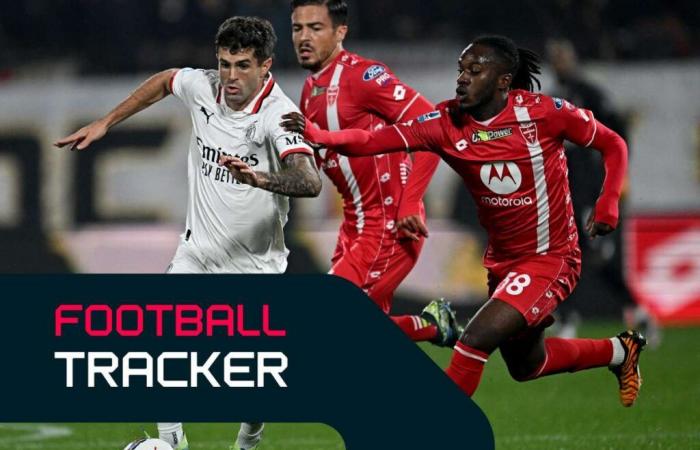 Football Tracker: El AC Milan supera a Monza y el Dortmund pone fin al inicio invicto del Leipzig