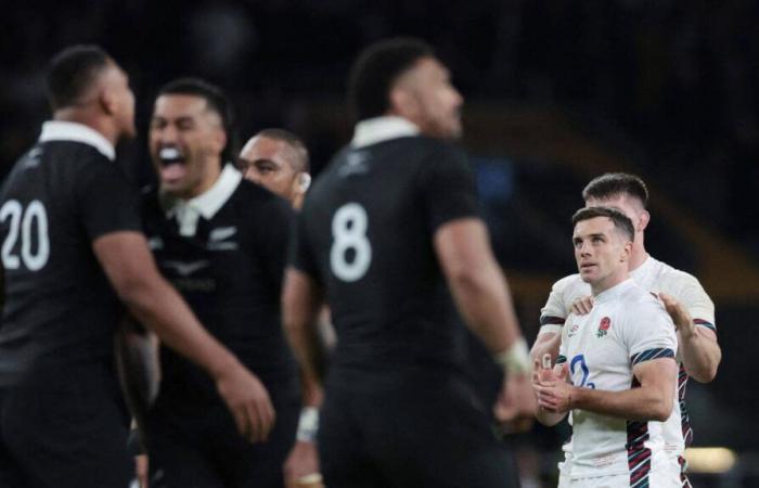 Partido de prueba. Los All Blacks ganan en Twickenham a Inglaterra tras un escenario de locura