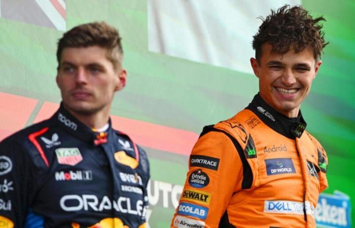 Lando Norris gana al sprint el GP de Brasil