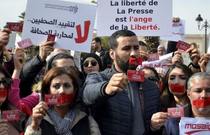 Walid Bourouis, periodista tunecino exiliado en Francia