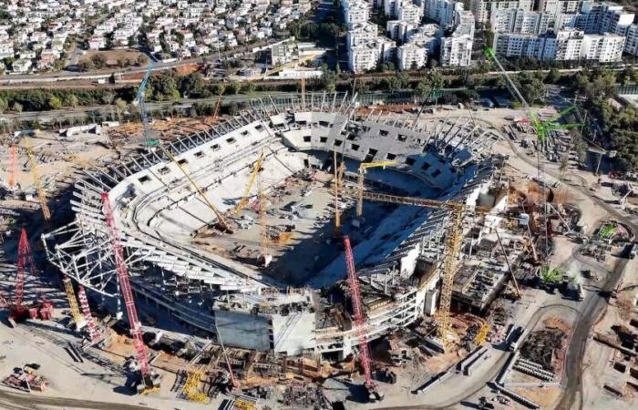 Complejo deportivo Moulay Abdellah: el avance de las obras visto desde el cielo