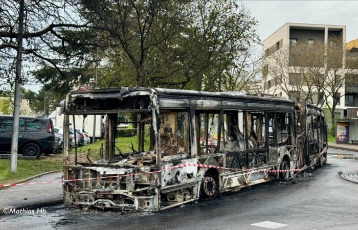 Dos autobuses TCL quemados anoche