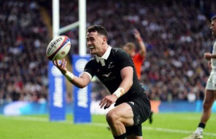 Al final del suspenso, los All Blacks dominan Inglaterra