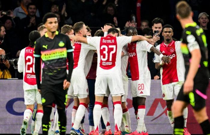 ???????? El Ajax supera a otro gigante y pone fin a la racha invicta del PSV