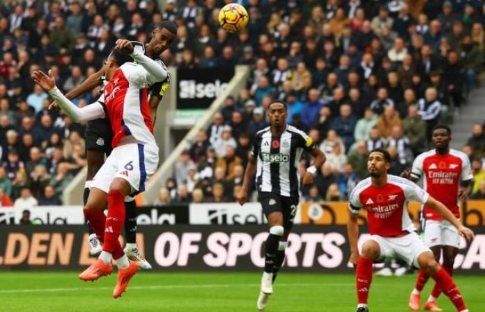 El Arsenal, tercero en la Premier League, pierde en Newcastle