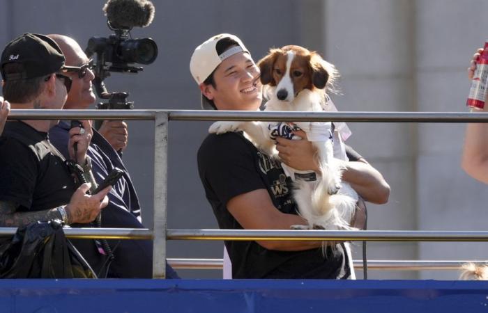 Serie Mundial | Ohtani y los Dodgers celebran su triunfo con un desfile en Los Ángeles