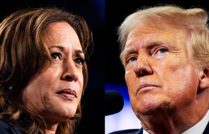 Trump visita Virginia; Harris se manifiesta en Georgia