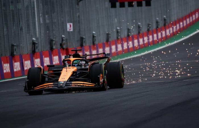 La parrilla de salida de la carrera sprint del Gran Premio de Brasil