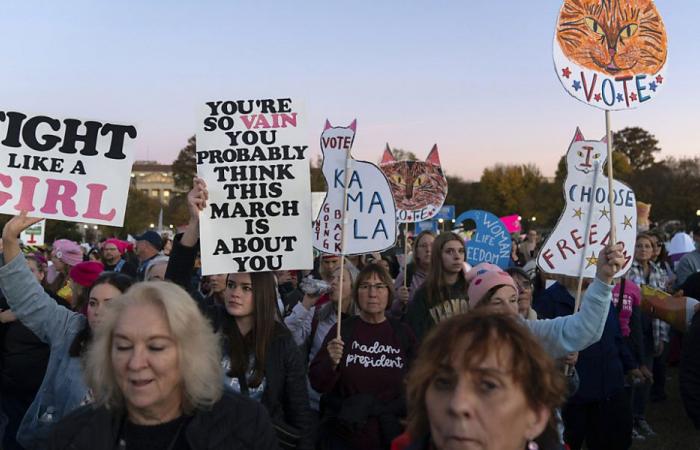 Miles de mujeres marchan por sus derechos en Washington