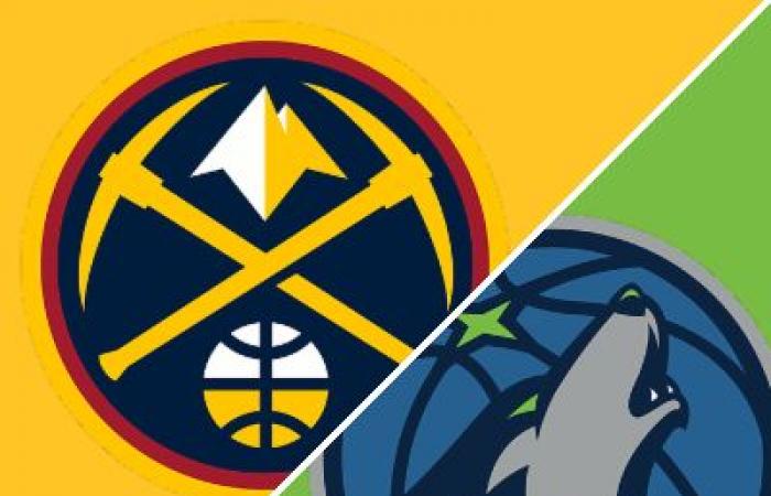 Timberwolves 119-116 Nuggets (1 de noviembre de 2024) Resumen del juego