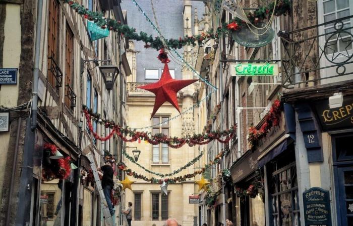 La telefilm rodada en Rouen, Amor a primera vista en el mercado de Navidad, pronto llegará a la televisión