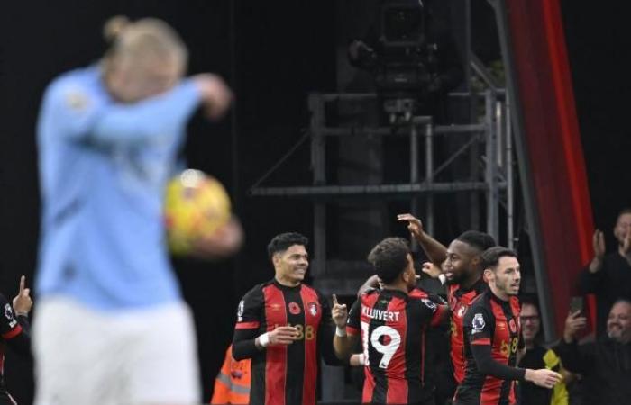 Manchester City cae ante Bournemouth y deja liderato de la Premier League al Liverpool