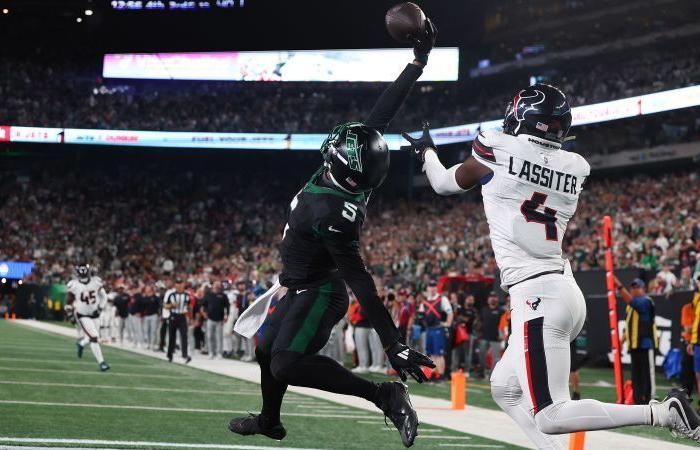 Jets vs Texans: Garrett Wilson hace una posible atrapada del año mientras Nueva York derrota a Houston para romper una racha de cinco juegos