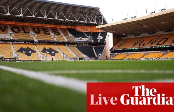 Wolves v Crystal Palace: Premier League – en vivo | primera división