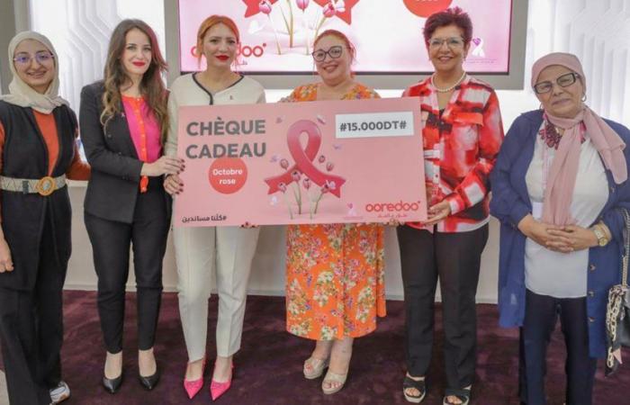 Ooredoo contribuye a la lucha contra el cáncer de mama en Túnez