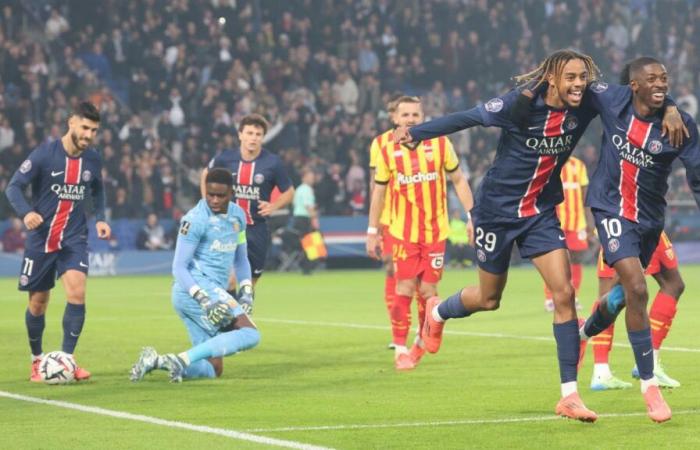 PSG – Lens: un error en el inicio del partido pesa sobre Racing