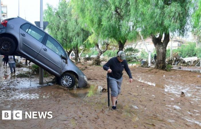 Imágenes de antes y después muestran el devastador impacto de las inundaciones en Valencia