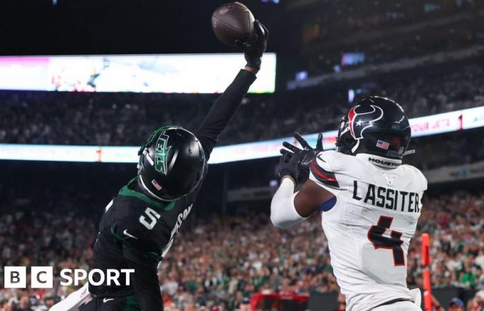 Houston Texans 13-21 New York Jets: las acrobacias de Garrett Wilson inspiran a los Jets a ganar la remontada