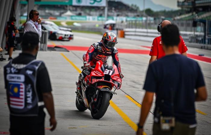 MotoGP, Malasia J2, Pedro Acosta (GASGAS/Q13-S9): “No puedo correr así, tenemos que volver atrás”